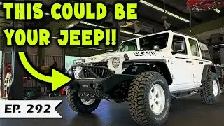 NEW TRAILER + 2024 Jeep Wrangler Custom BLKMTN Build!