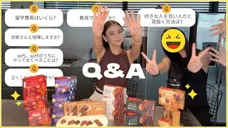【Q＆A】新作チョコレートを食べながら質問にお答えします♪子育て、夫婦喧嘩、留学について【LOTTE】