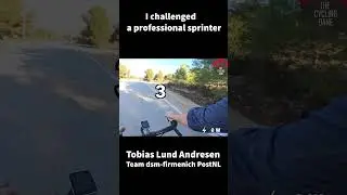 I CHALLENGED A WORLDTOUR SPRINTER TO A RACE #cycling #sprinter