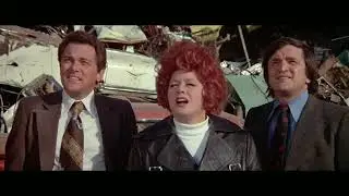 Sexy Shelley Winters hams it up as the evil Leatherclad mommy in Cleopatra Jones
