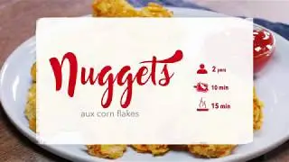 Nuggets de poulet aux Corn Flakes avec ACTIFRY GENIUS