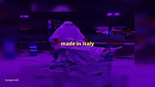 rosa chemical, bdope - made in italy (sped up) [sanremo 2023]