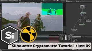 Silhouette and Nuke | How to create Cryptomattes for Roto in Silhouette Class- 09 [Hindi]