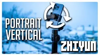 Zhiyun Smooth 5 - How to Access Portrait Mode