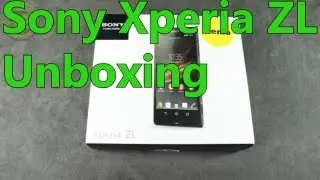 Sony Xperia ZL Unboxing