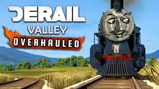 Derail Valley VR - Steam Engine Gets Stuck, Scotty Cries