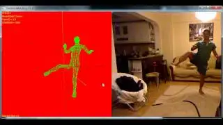 OpenGL and Kinect - Trying Skinning