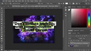 PS12A Placing Text onto an Image