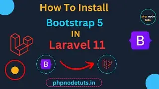 😮How to install Bootstrap 5 in Laravel 11 | Install Bootstrap in Laravel 11 | Laravel  Bootstrap