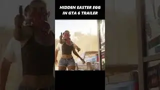 HIDDEN EASTER EGG IN GTA 6 TRAILER #shorts