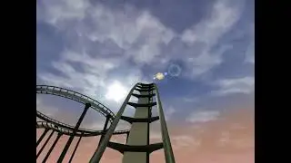 Hyper wild mouse roller coaster (POV)