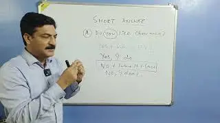 Let's learn how to use Short Answers | Yaqub Ashrafi