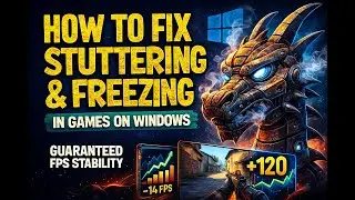 How to Fix Stuttering & Freezing in Games on Windows — Guaranteed FPS Stability