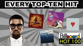 Every Kanye West top-ten hit on the Billboard Hot 100