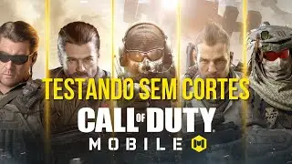 Jogando COD Mobile (testando) sem cortes!