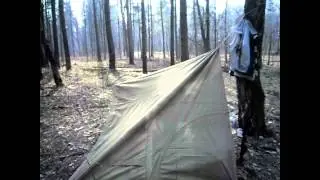 поход...из еды чага....solo camping