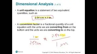 Problem Solving  - Dimensional Analysis and Unit conversions with Examples