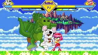 MUGEN: Danger Mouse Vs Amy Rose