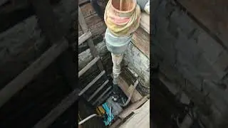 ручной насос зимой #яабиссинщик
