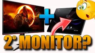 !!UTILIZA Tu Tablet o iPad!! COMO SEGUNDO MONITOR  Muy Fácil!!