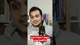 Write ✍️ Product 1- Pagers using ChatGPT3 