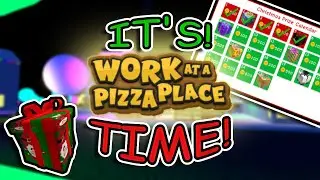 ITS CHRISTMAS IN WORK AT A PIZZA PLACE!!!!!