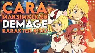 CARA MEMAKSIMALKAN DEMAGE KARAKTER! - NINO KUNI CROSS WORLD INDONESIA