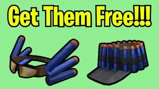 *FREE* How To Get The Dart Cap And Dart Glasses In Roblox (Roblox Nerf Event)