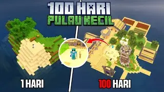 100 Hari Di Pulau Terpencil Di Minecraft