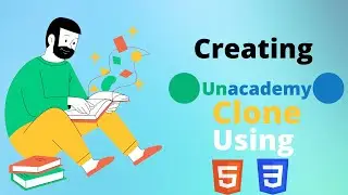 How to create Unacademy clone using HTML and css 🔥🔥