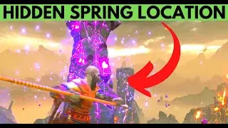 Flame Phantom God of War Ragnarok Fight HOW TO FIND THE SPRING Location Destroy Hidden Spring