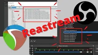 ATUALIZAÇÃO E INSTALAÇÃO DO PLUGIN REASTREAM NO REAPER E OBS STUDIO