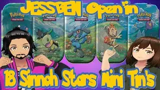 JessBen Open'in - 18  Sinnoh Stars Mini Tin