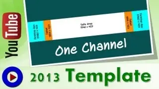 2013 New YouTube One Channel Design - Template Download and Review
