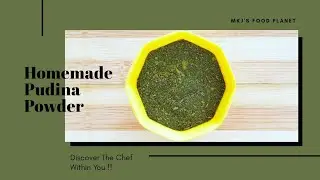 Homemade Pudina Powder | Homemade Mint Powder | Dried Mint Leaves Powder | Multi Purpose Mint Powder