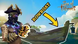 I Found The Shroudbreaker Using Just A Rowboat In Sea Of Thieves (Tall Tale)