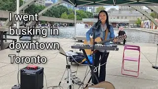 Busking in Toronto: Nathan Phillips Square Farmers Market | Song Compilation