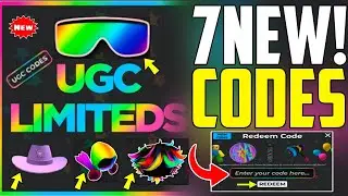 💥ACTIVE CODES💥UGC LIMITEDS ROBLOX CODES JULY 2024 - UGC LIMITED CODES - UGC - FREE UGC