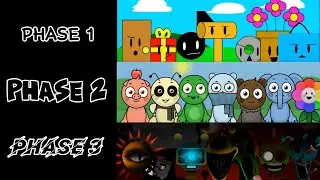 Incredibox Sprunki: Phase 1 VS Phase 2 VS Phase 3!From fun to nightmares!!!