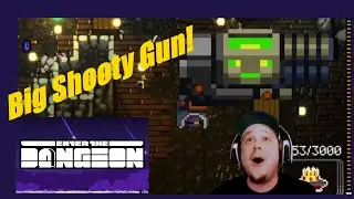 Enter the Gungeon! Gameplay with Big Shooty gun! How far can we take this gun!