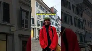Asking Strangers to say something nice to the world