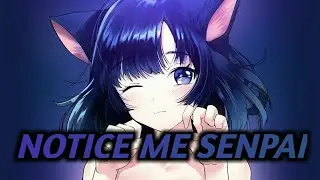 [Nightcore] SugarCrash! 2 - Notice Me Senpai (Speed Up + Lyrics)