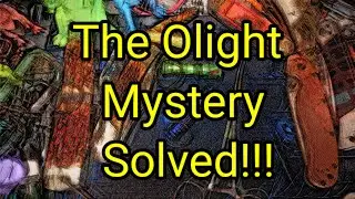 (1012) The Olight Mystery ❓️🤔 Solved❕️‼️🤠
