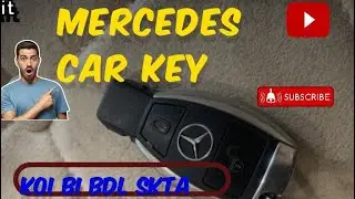 Mercedes fob battery 🔋 remove #automobile #mechanic #shortvideo #luxury