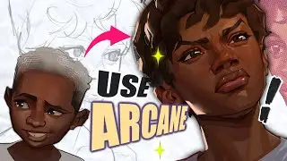 ☆ how I use Arcane to improve my portraits