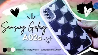 SAMSUNG GALAXY A02s (Black Edition) + ASMR ♡♡ w/ Tempered Glass Replacement | Zai