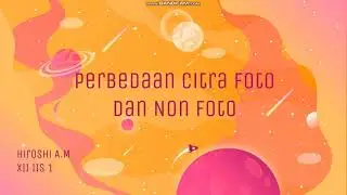 Perbedaan Citra Foto dan Citra Non Foto