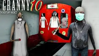 Granny 10 Full gameplay | Train 🚂 Escape| Granny Grandpa ka Automatic Train Chura ke bhag gaya😂🤣