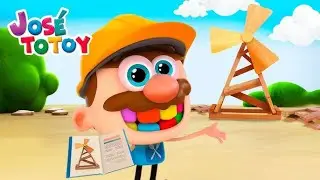 Детский мультфильм Тотой | История о ветряных мельницах Жозе Тотой!!!