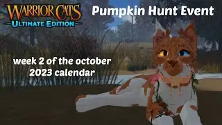 Pumpkin Hunt Event 2023 in WCUE (Warrior Cats: Ultimate Edition Roblox)